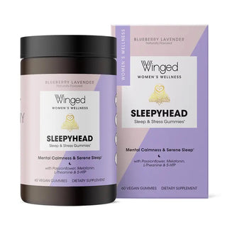 Winged Sleepyhead: Sleep + Stress Gummies