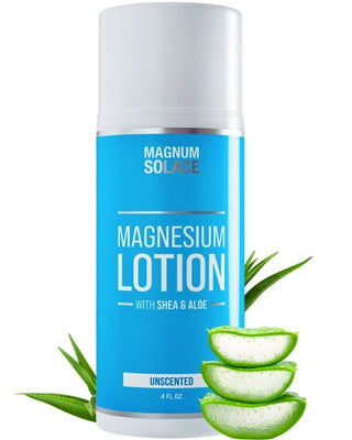 Magnum Solace Magnesium Lotion Restless Legs & Muscle Pain Relief