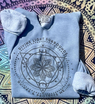 Picasso Jasper Divine Light Surrounds, Guides & Protects Me Hoodie