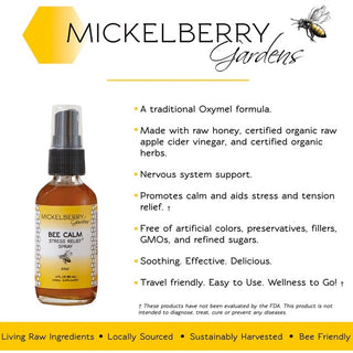 Mickelberry Gardens Bee Calm Stress Relief Spray