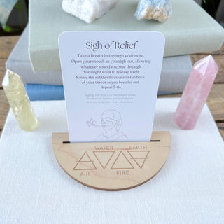 Alchemical Elements Card Stand